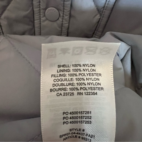 Aritzia Wilfred Ganna Quilted Snap Button Jacket - Picture 5 of 6